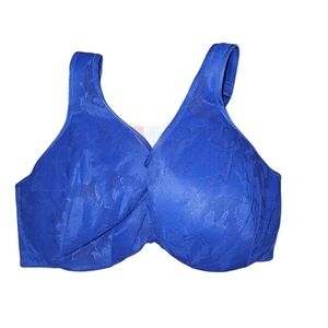 Cacique Elegant Blue Lace Bra Size 38 F NWT